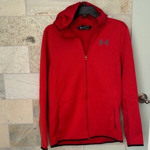 Under Armour ColdGear Red Zip-Up Jacket